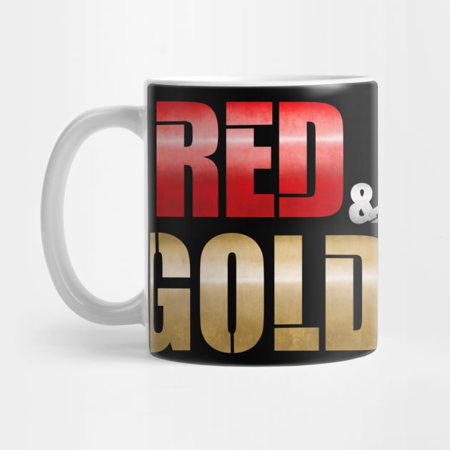 RED & GOLD! by ericjueillustrates